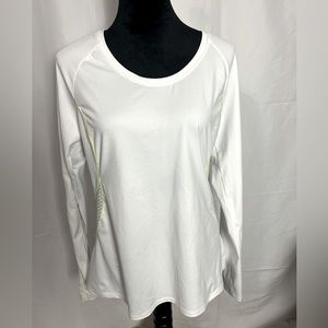 Fabletics (L) long sleeve exercise top